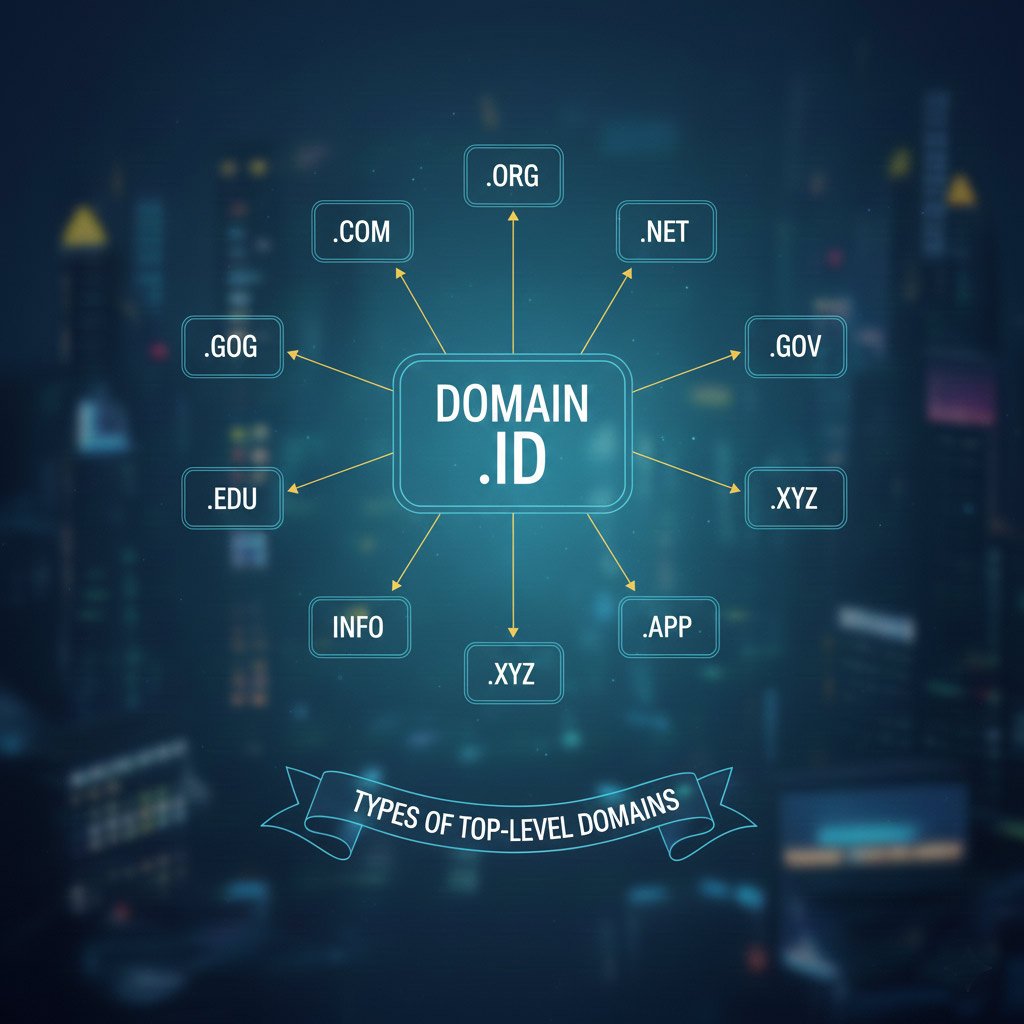 Berbagai alternatif ekstensi domain
