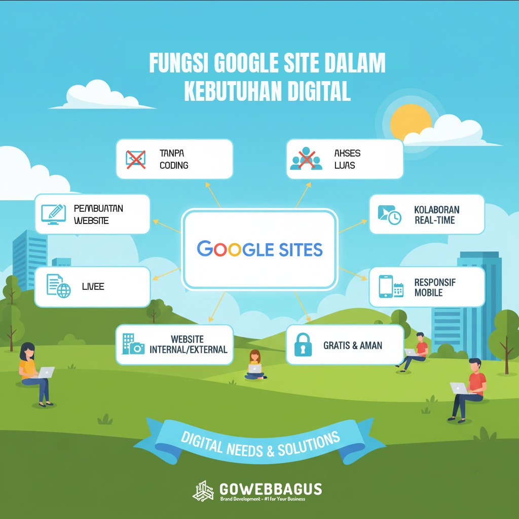 Fungsi Google Site dalam Kebutuhan Digital