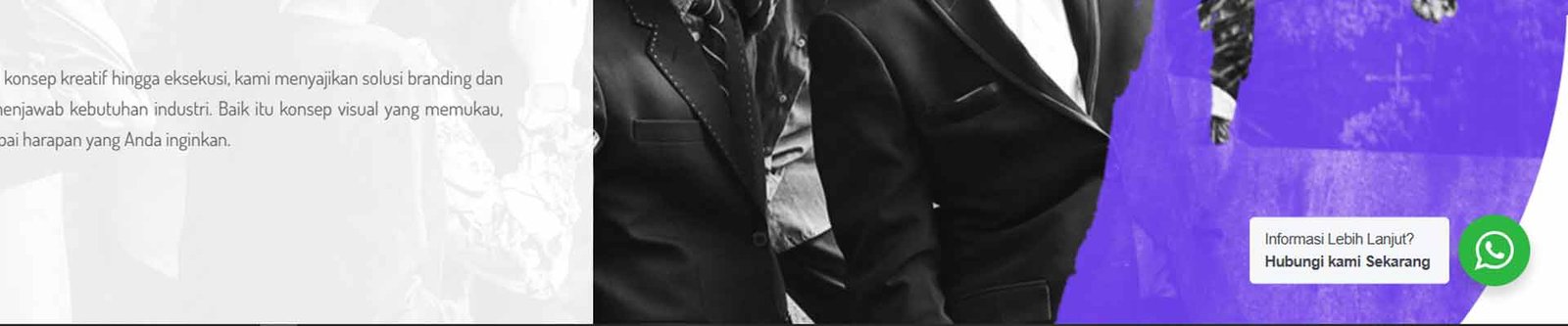 Penerapan tombol WhatsApp pada website