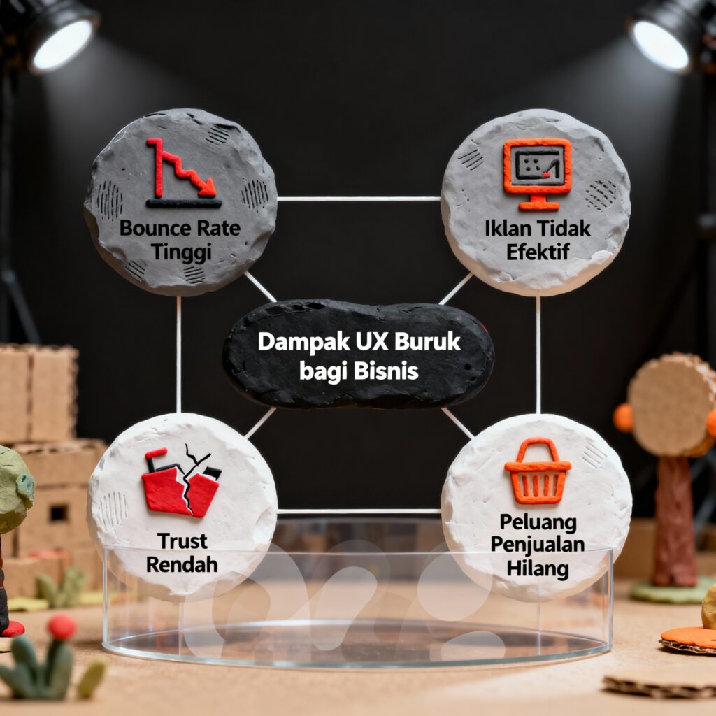 Dampak UX Buruk bagi Bisnis