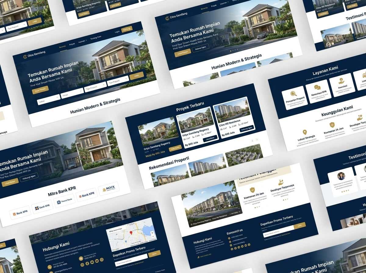Jasa Buat Website Properti di Malang